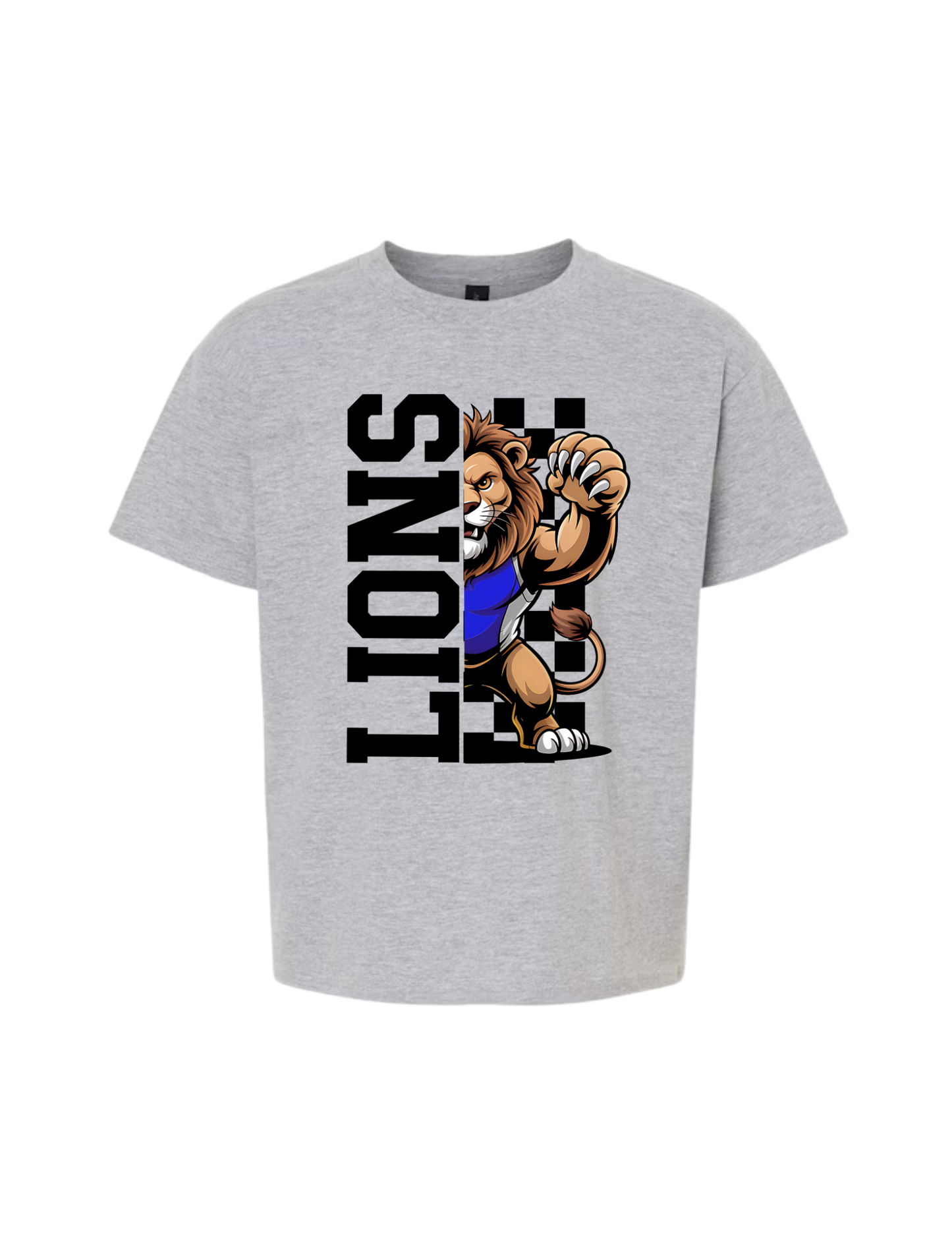 Youth/Adult Winder Lions Cotton/Dri-Fit Tee (SS/LS)
