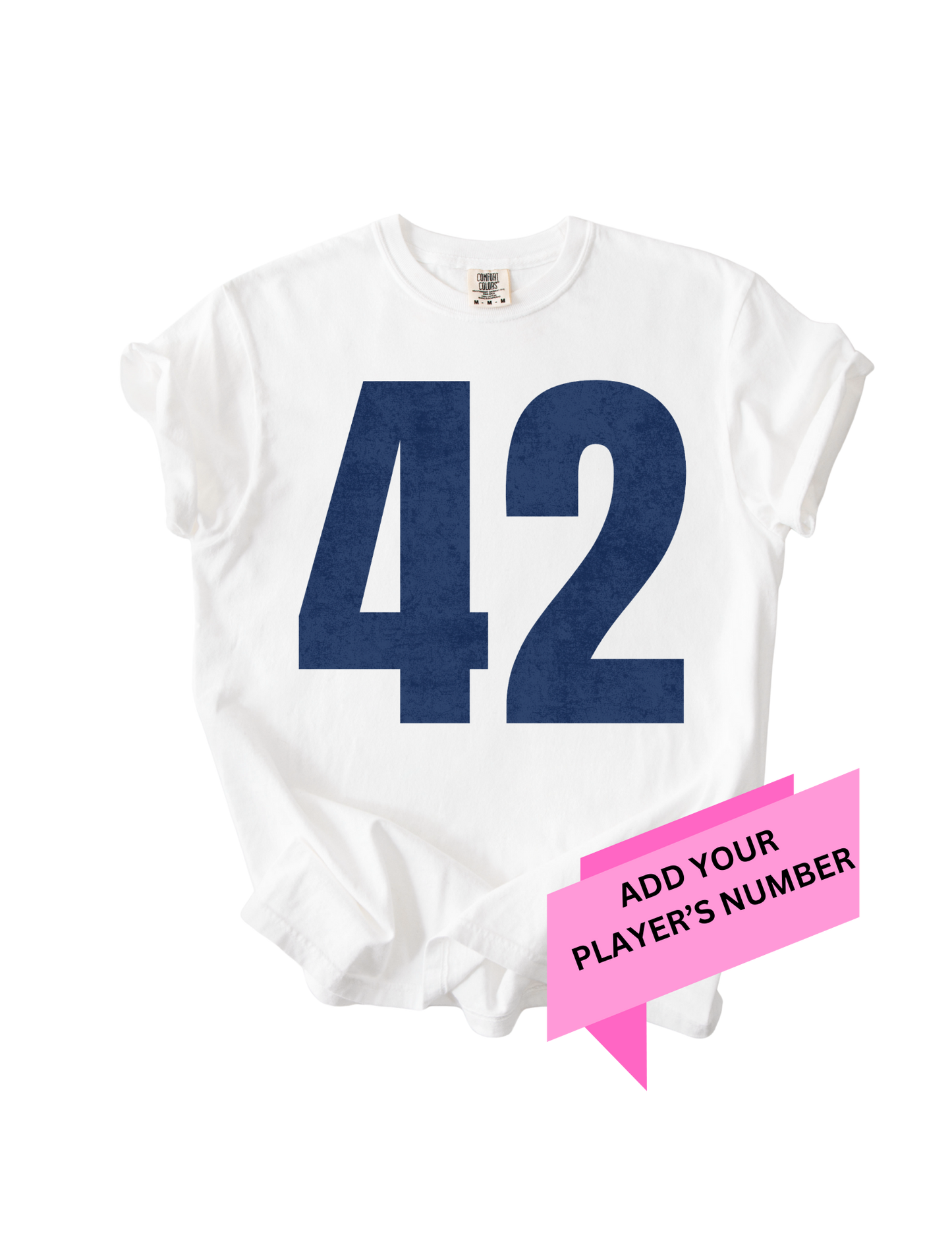 Grayson Diamond Dawgs - White Comfort Colors Tee (CUSTOMIZABLE)