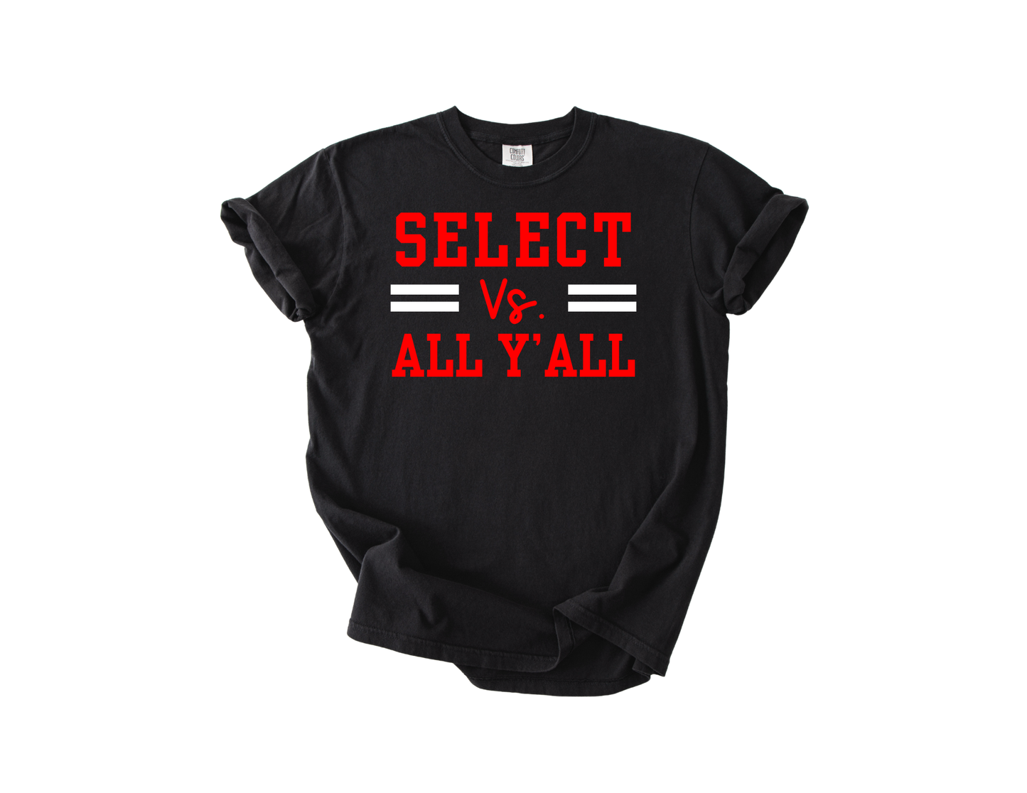 Select vs All Y'all - Black