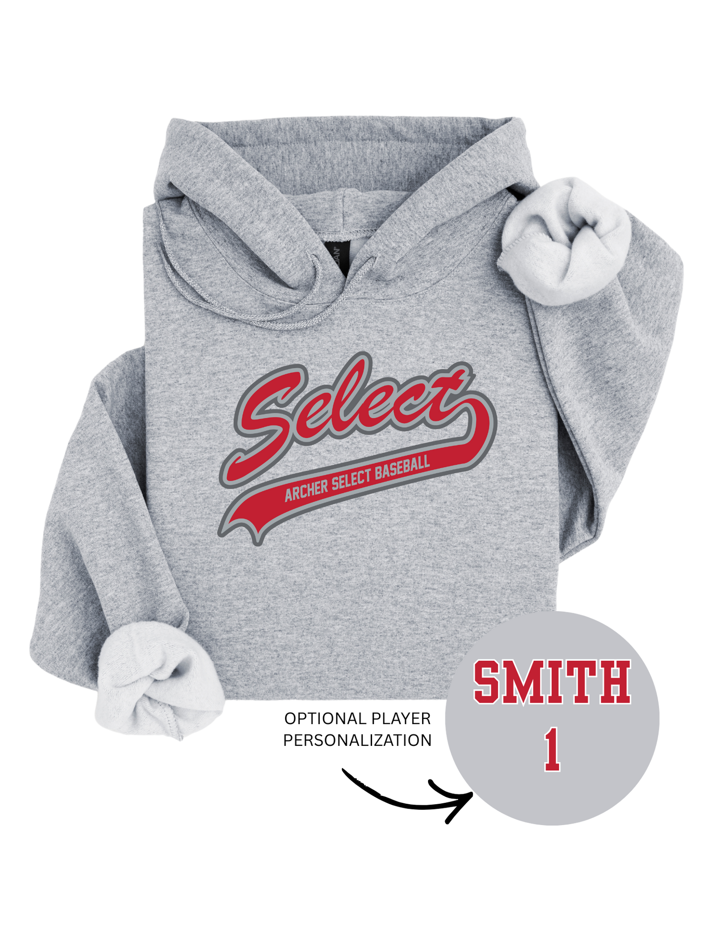 Youth/Adult Archer Select Sweatshirt/Hoodie (Customizable)