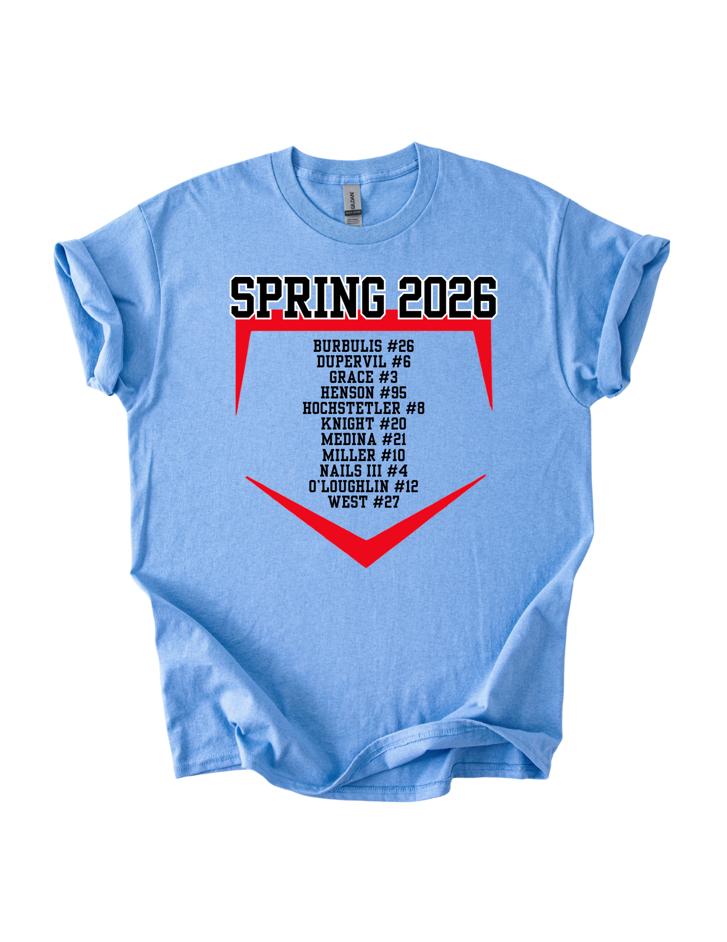Coach Mason Roster Tees - Spring 2026
