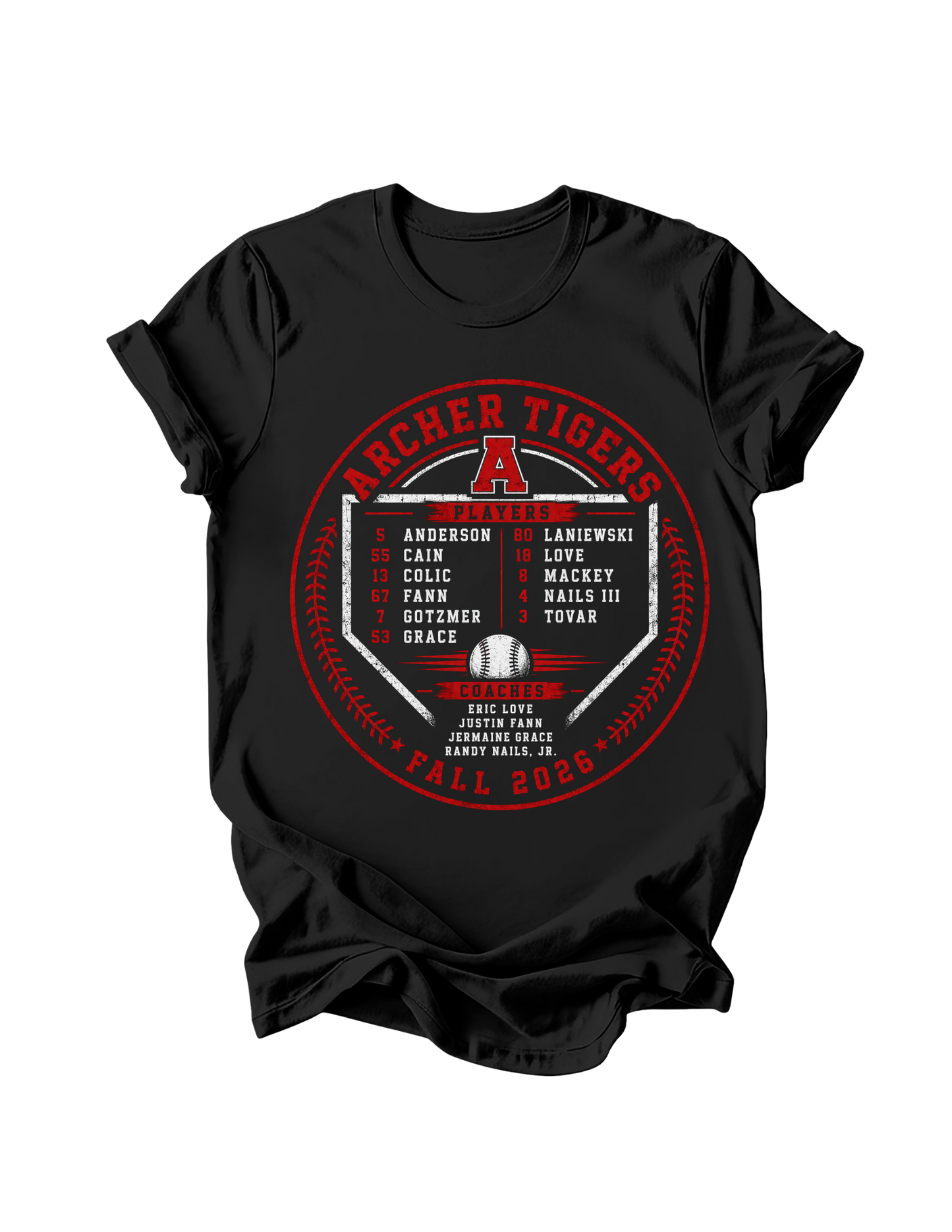 Coach Love Roster Tees - Fall 2026