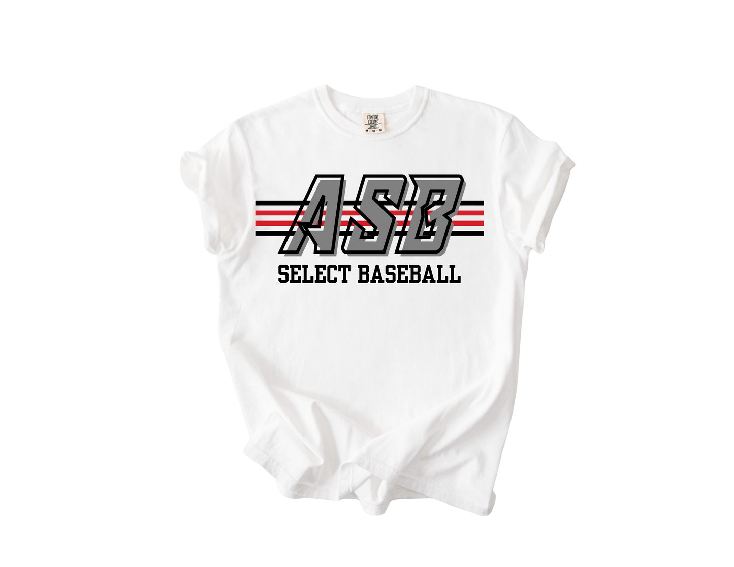 ASB on White Tee/Tank