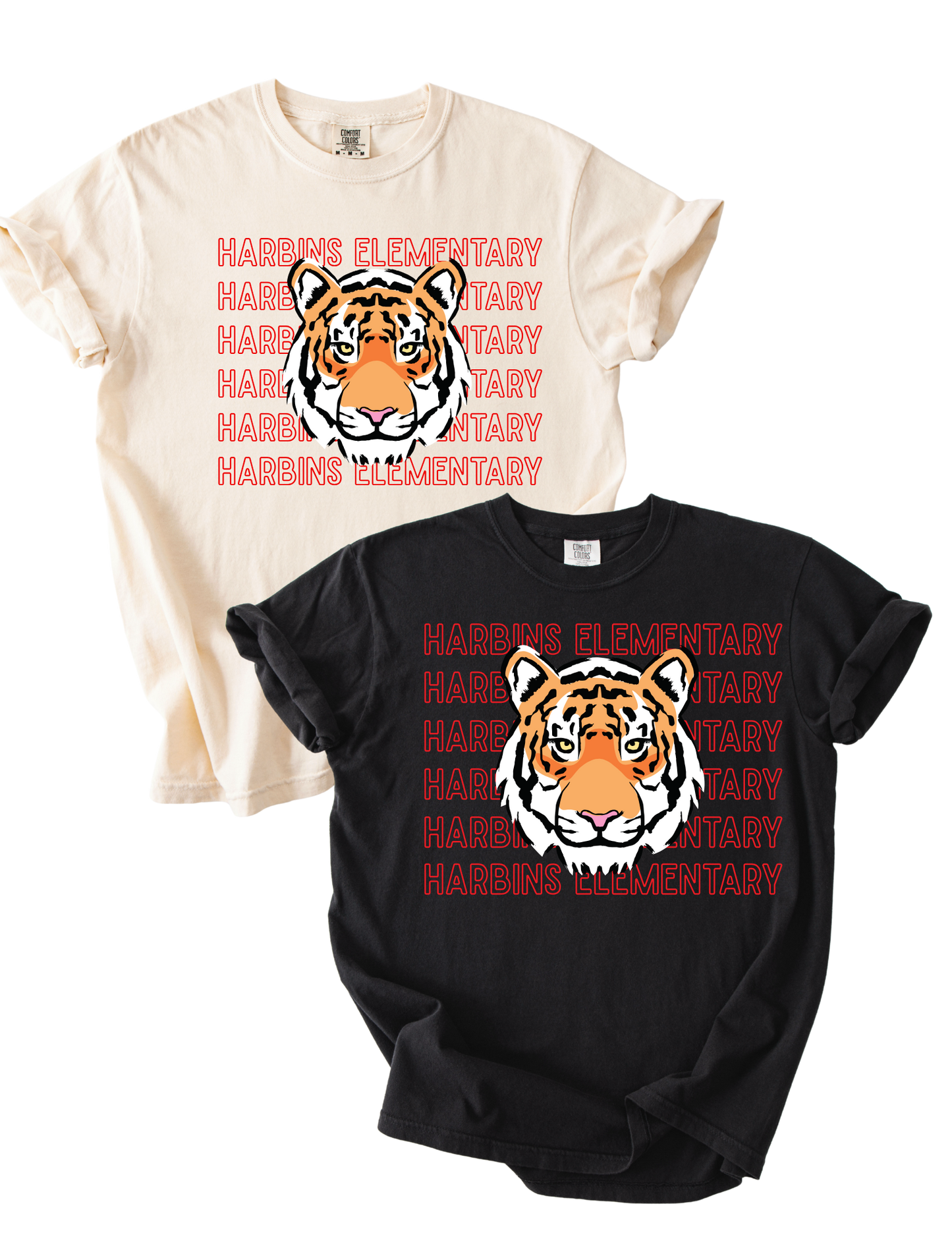 Harbins Elementary Tee (Red)