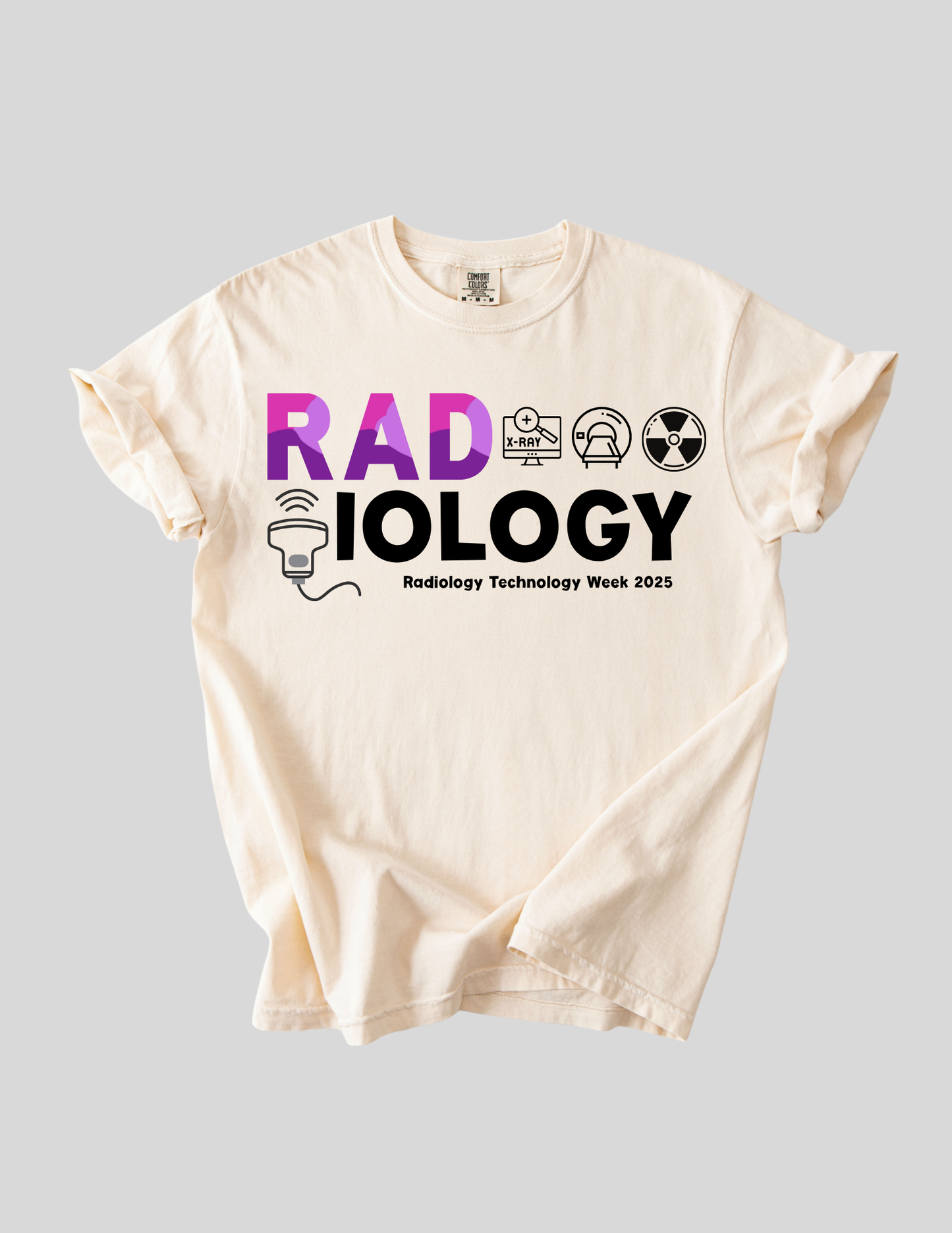 RAD Comfort Color Tee (SS/LS) - Ivory