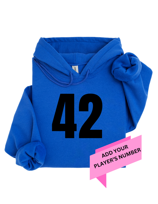 Youth/Adult Lions Baseball Sweatshirt/Hoodie (Customizable)