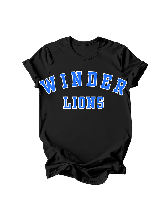 Youth/Adult Winder Lions Cotton/Dri-Fit Tee (SS/LS)