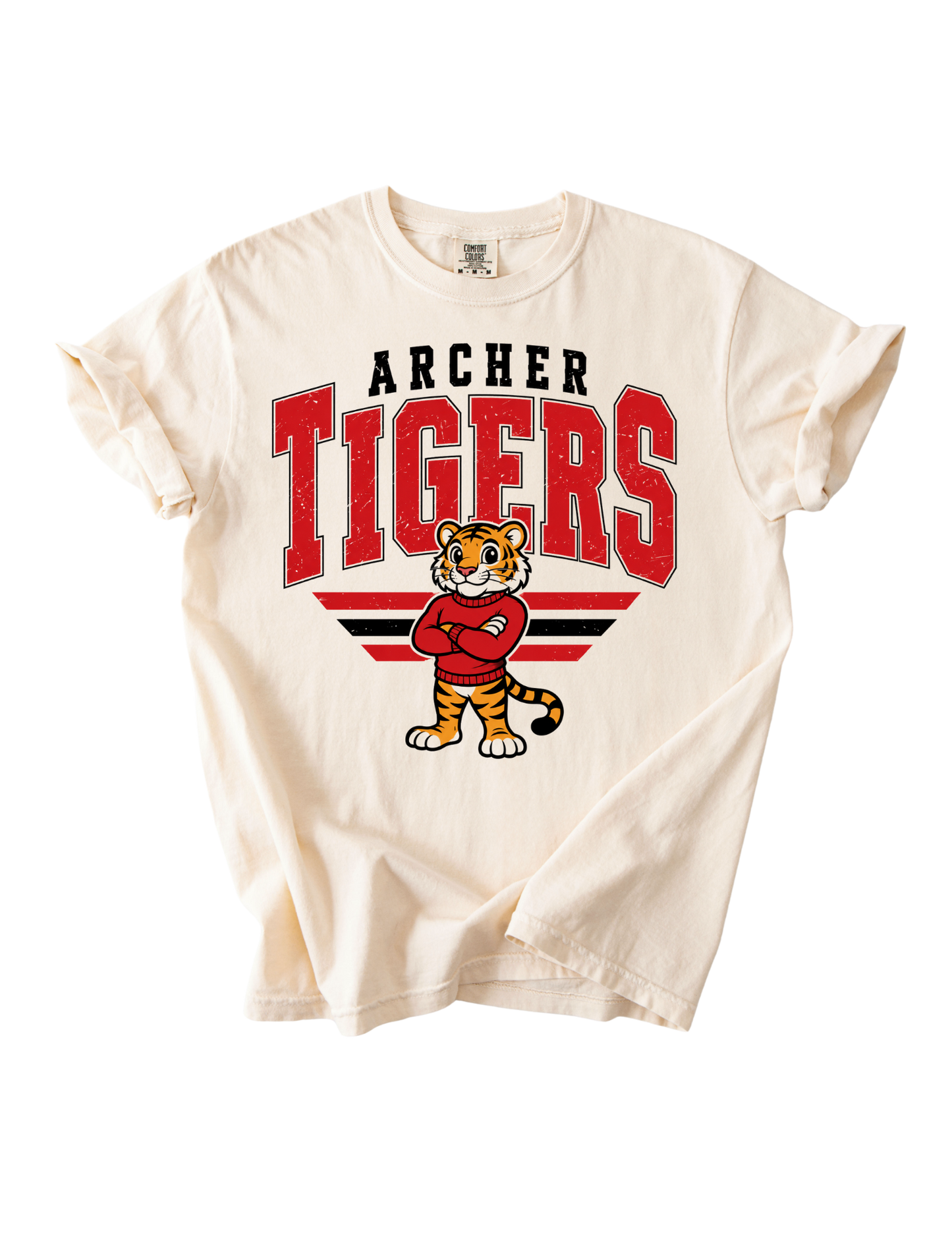 Youth/Adult Archer Tigers Cotton Tee