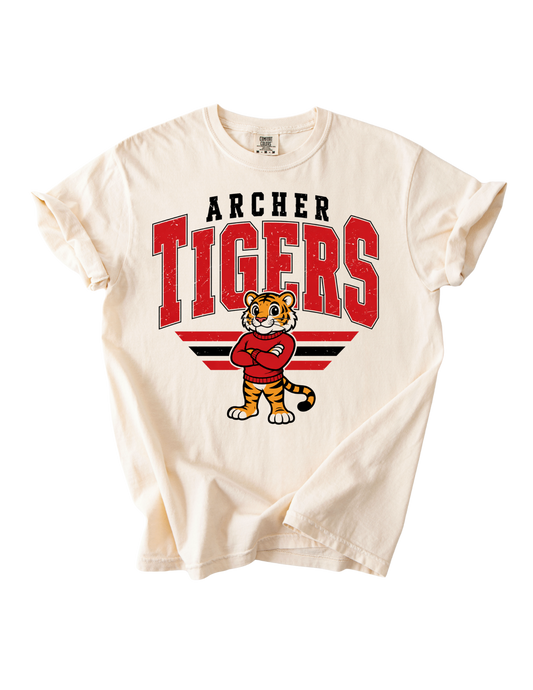 Youth/Adult Archer Tigers Cotton Tee