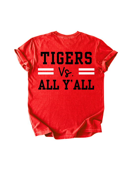 Tigers vs. All Y'all - Red