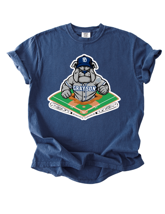 Grayson Diamond Dawgs - Navy Comfort Colors Tee