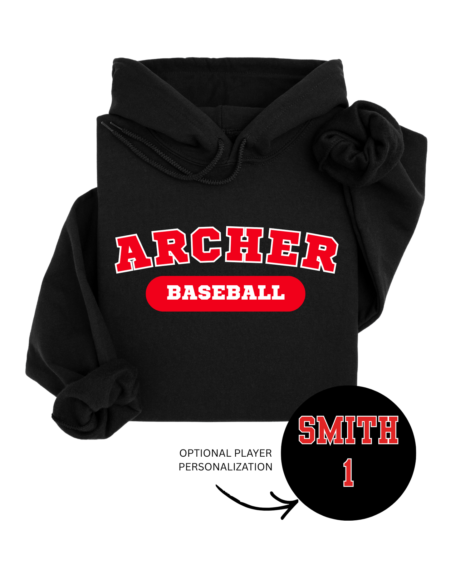 Youth/Adult Archer Sweatshirt/Hoodie (Customizable)
