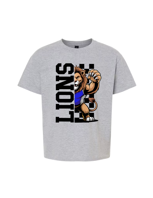Youth/Adult Winder Lions Cotton/Dri-Fit Tee (SS/LS)