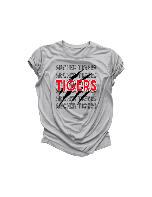 Youth/Adult Archer Tigers Cotton/Dri-Fit Tee (SS/LS)
