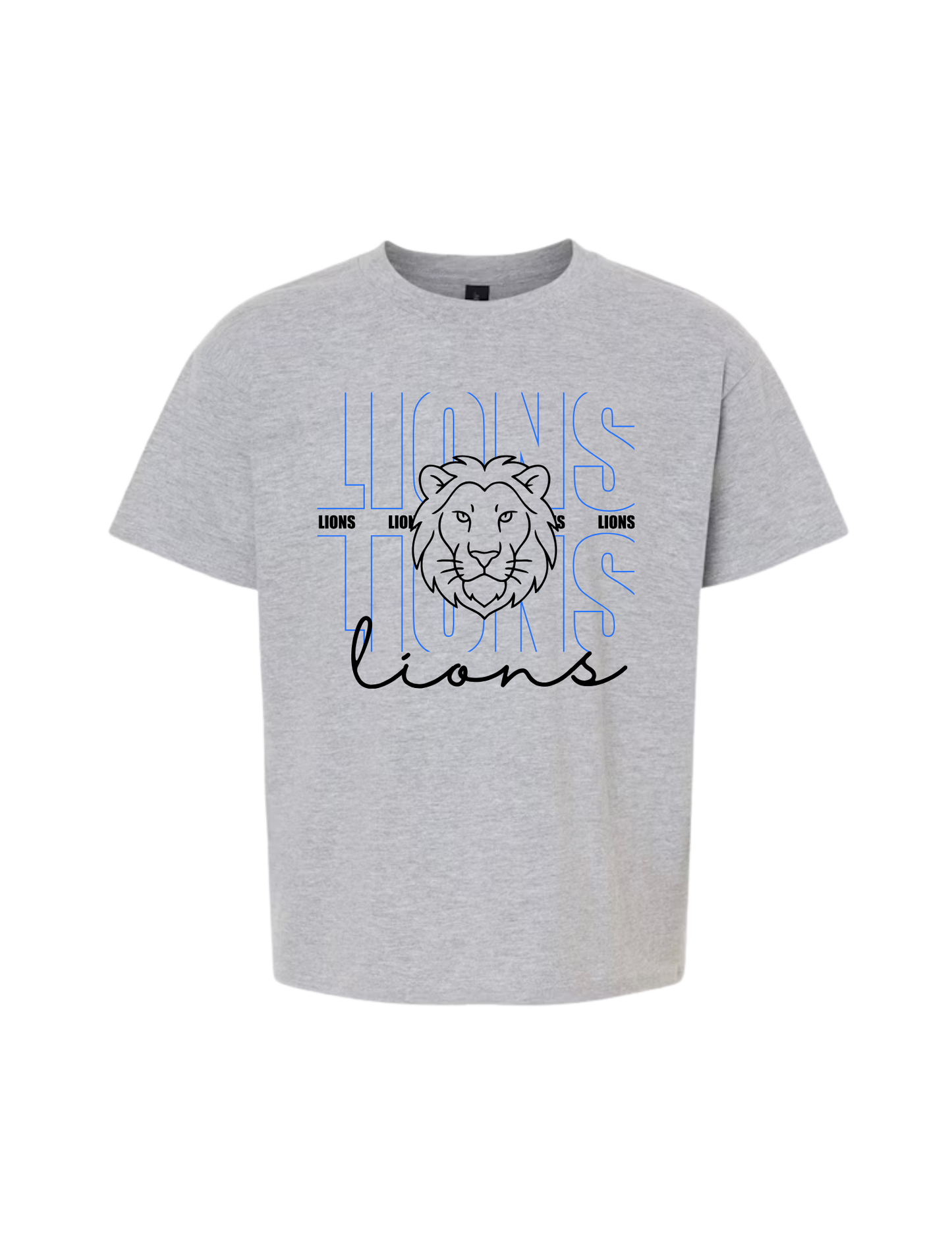 Youth/Adult Winder Lions Cotton/Dri-Fit Tee (SS/LS)