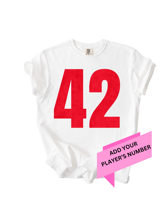 Custom Player # (Customizable)