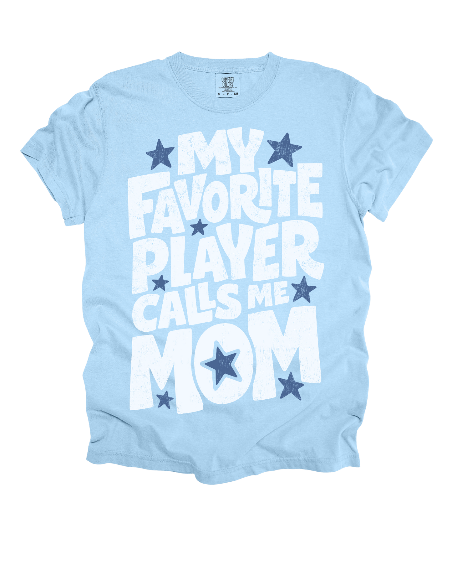 AquaSox Baseball Tee (Light Blue)