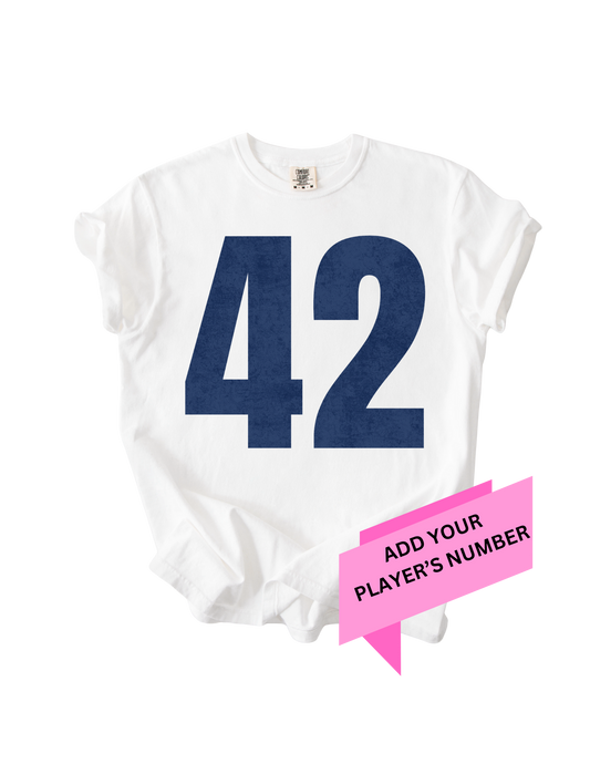 Grayson Diamond Dawgs - White Comfort Colors Tee (CUSTOMIZABLE)