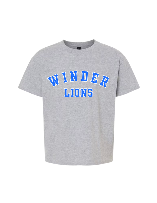 Youth/Adult Winder Lions Cotton/Dri-Fit Tee (SS/LS)