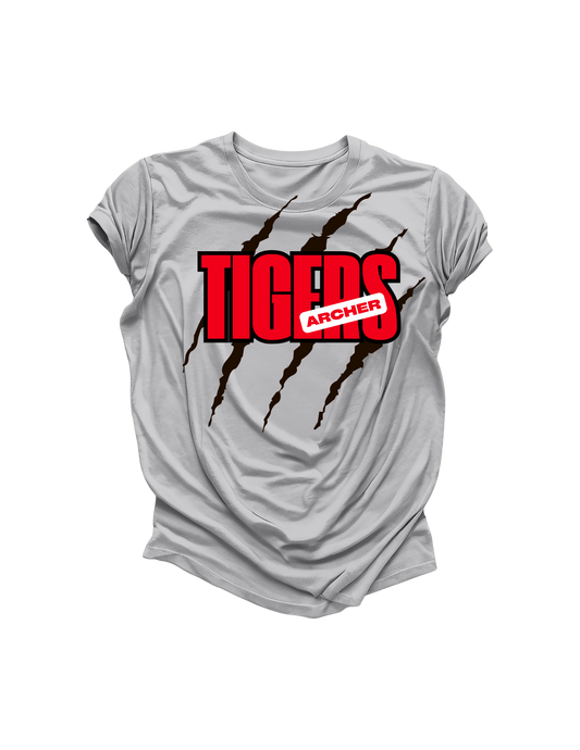 Youth/Adult Archer Tigers Cotton/Dri-Fit Tee (SS/LS)