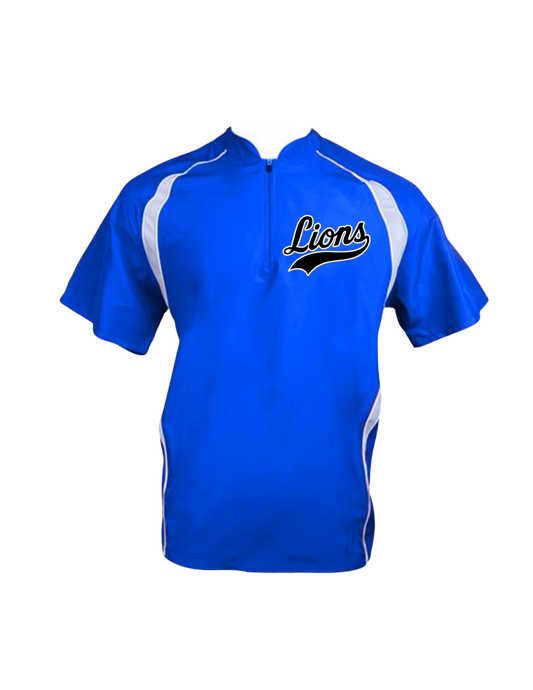 Winder Lions 1/4 Zip Baseball Jacket