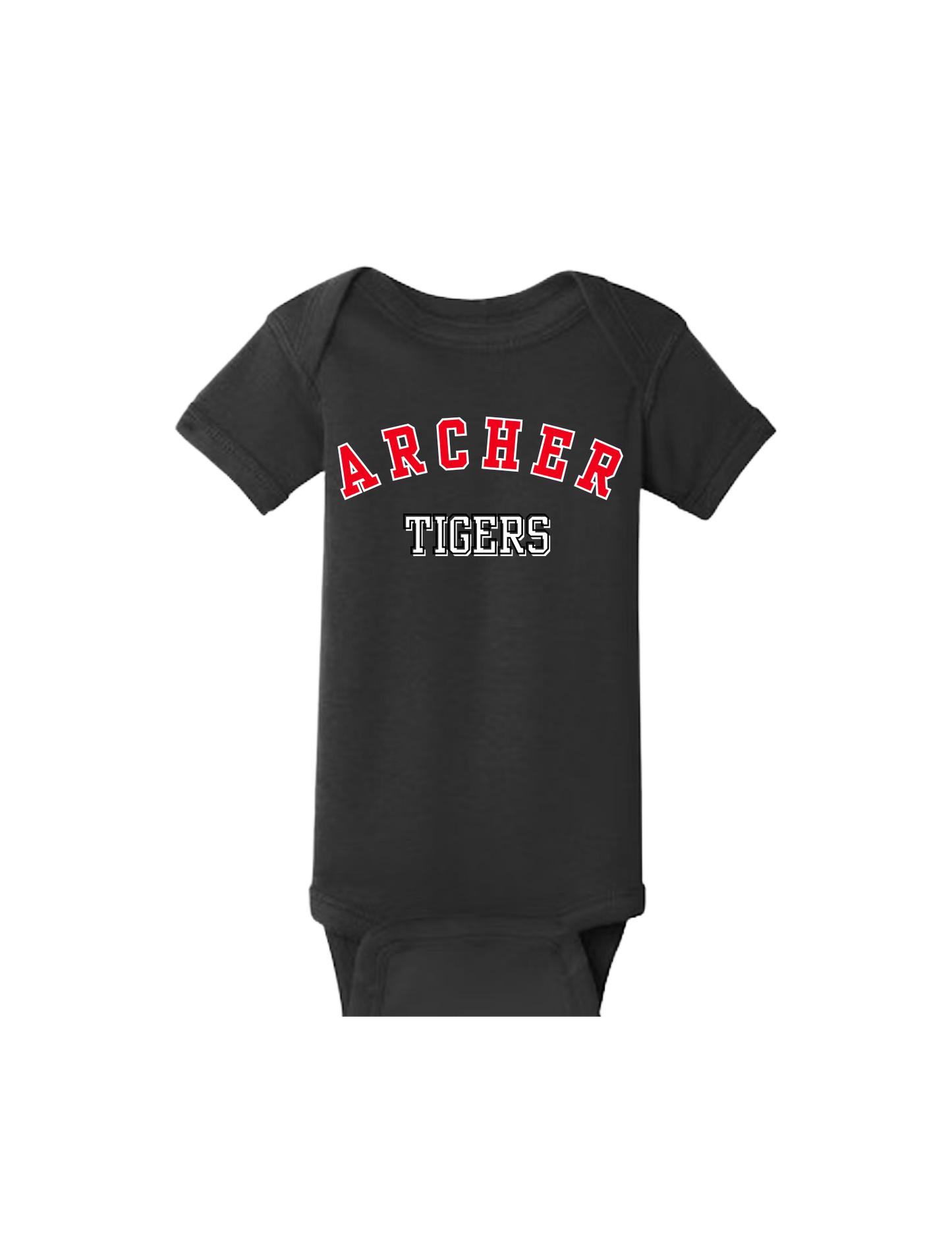 Archer Tigers Short/Long Sleeve Baby Onesies