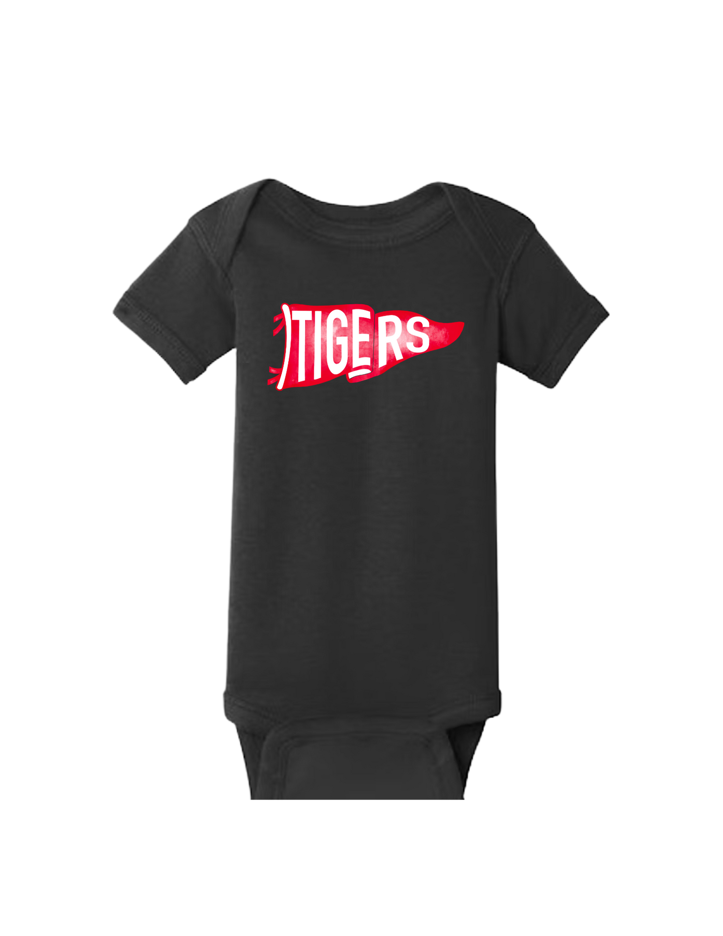 Archer Tigers Short/Long Sleeve Baby Onesies