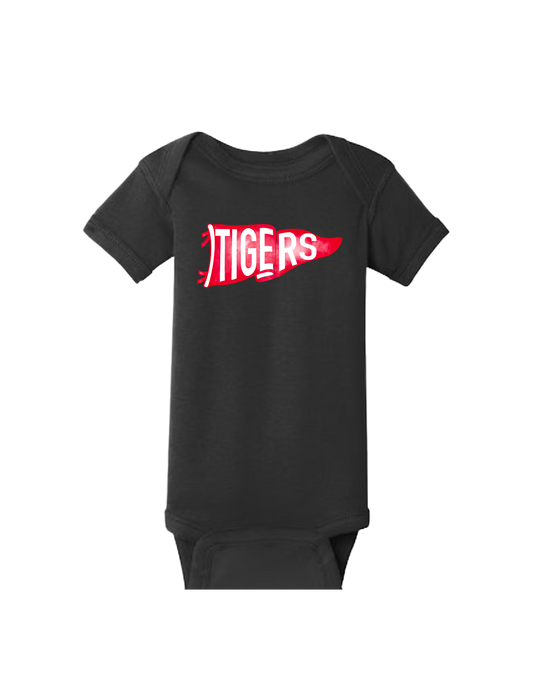 Archer Tigers Short/Long Sleeve Baby Onesies