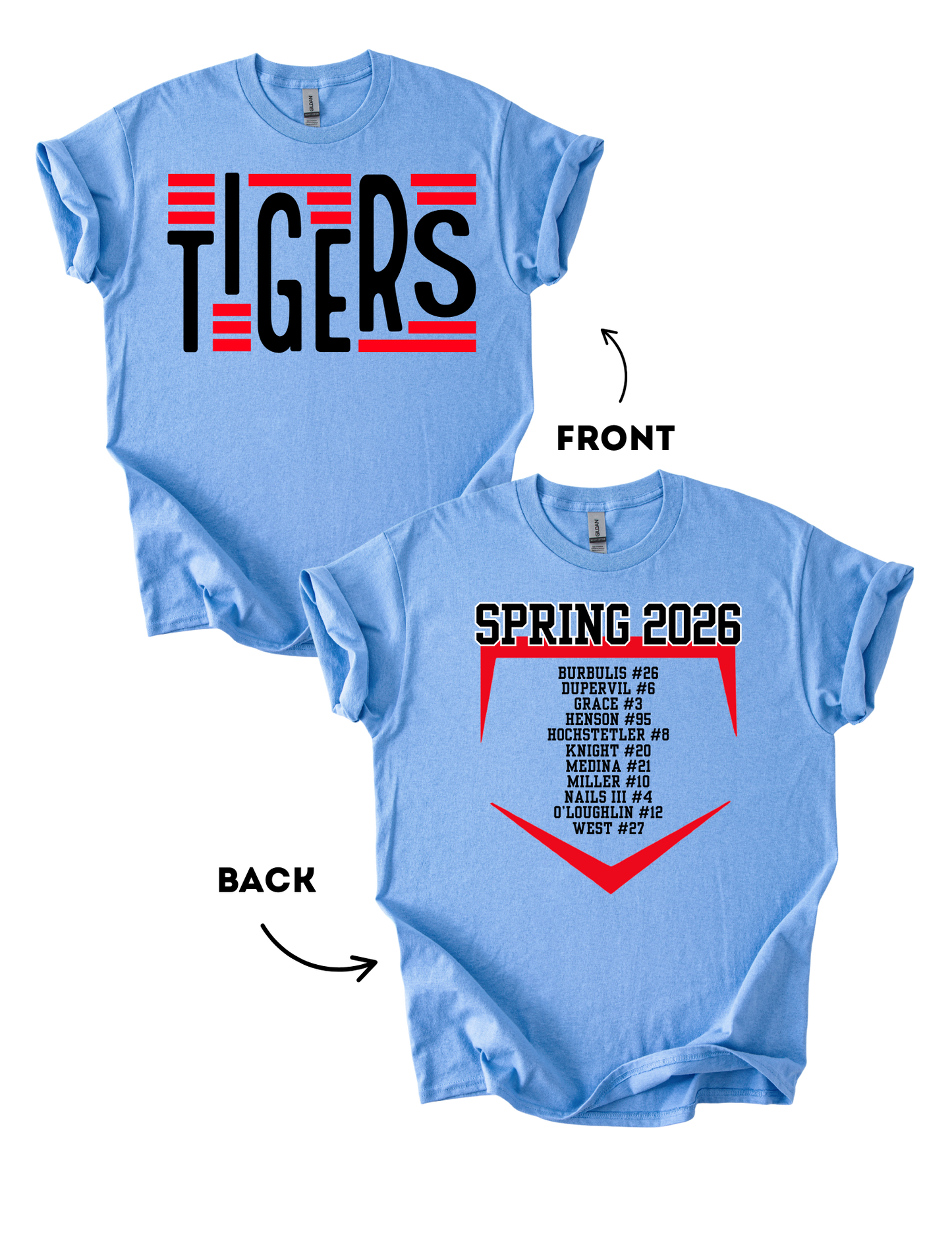Coach Mason Roster Tees - Spring 2026
