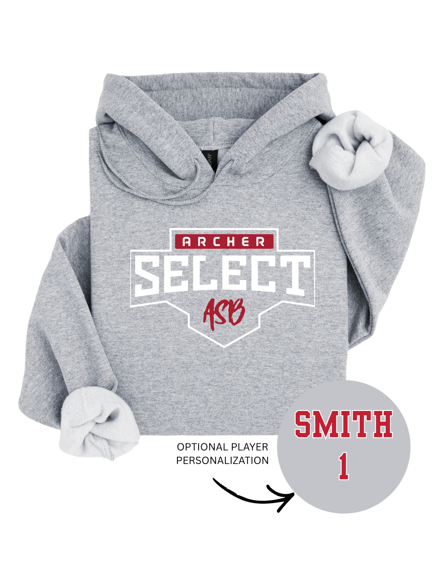 Youth/Adult Archer Select Sweatshirt/Hoodie (Customizable)