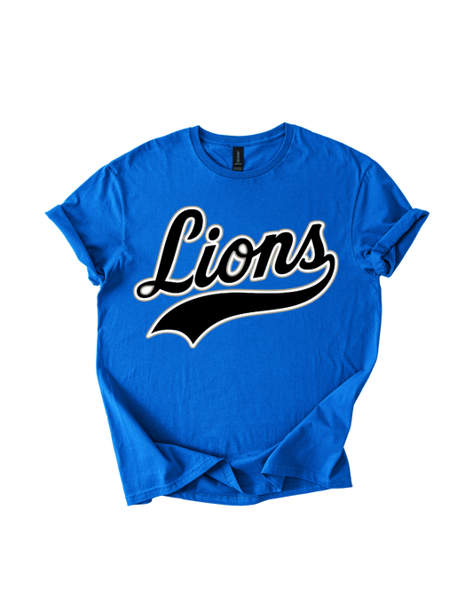 Youth/Adult Winder Lions Cotton/Dri-Fit Tee (SS/LS)