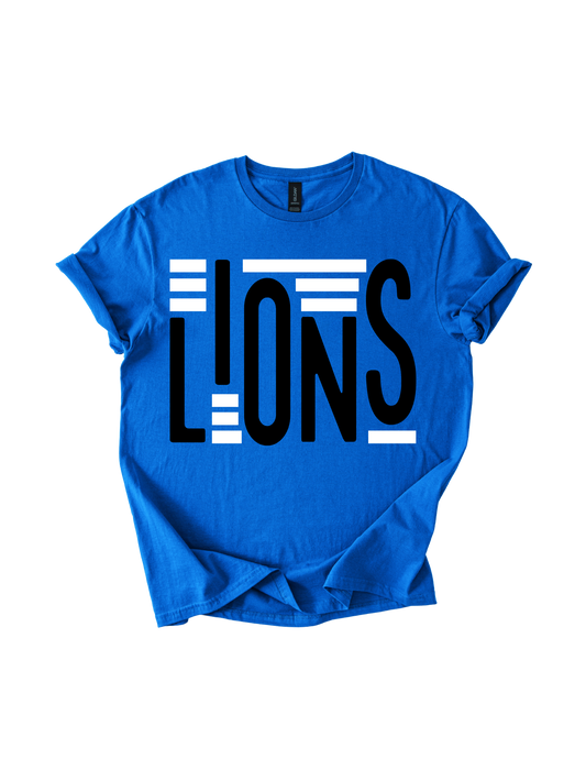 Youth/Adult Winder Lions Cotton/Dri-Fit Tee (SS/LS)