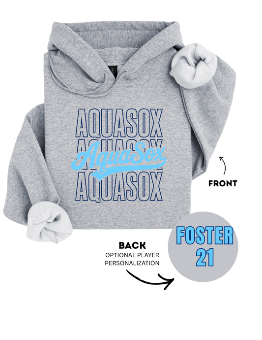 AquaSox Baseball Sweatshirt/Hoodie - Customizable