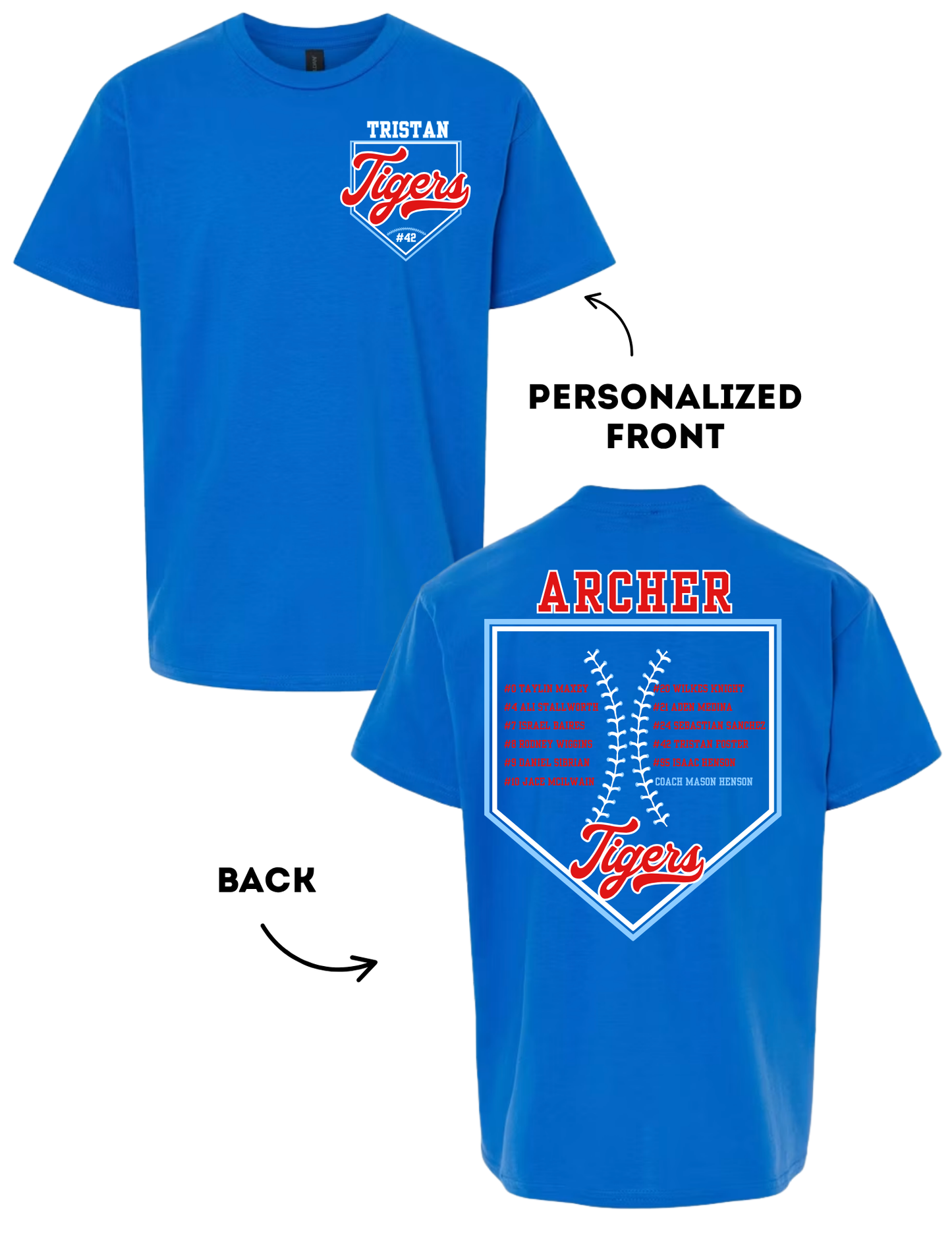 Coach Mason Roster Tees - Fall 2026