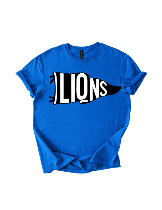 Youth/Adult Winder Lions Cotton/Dri-Fit Tee (SS/LS)