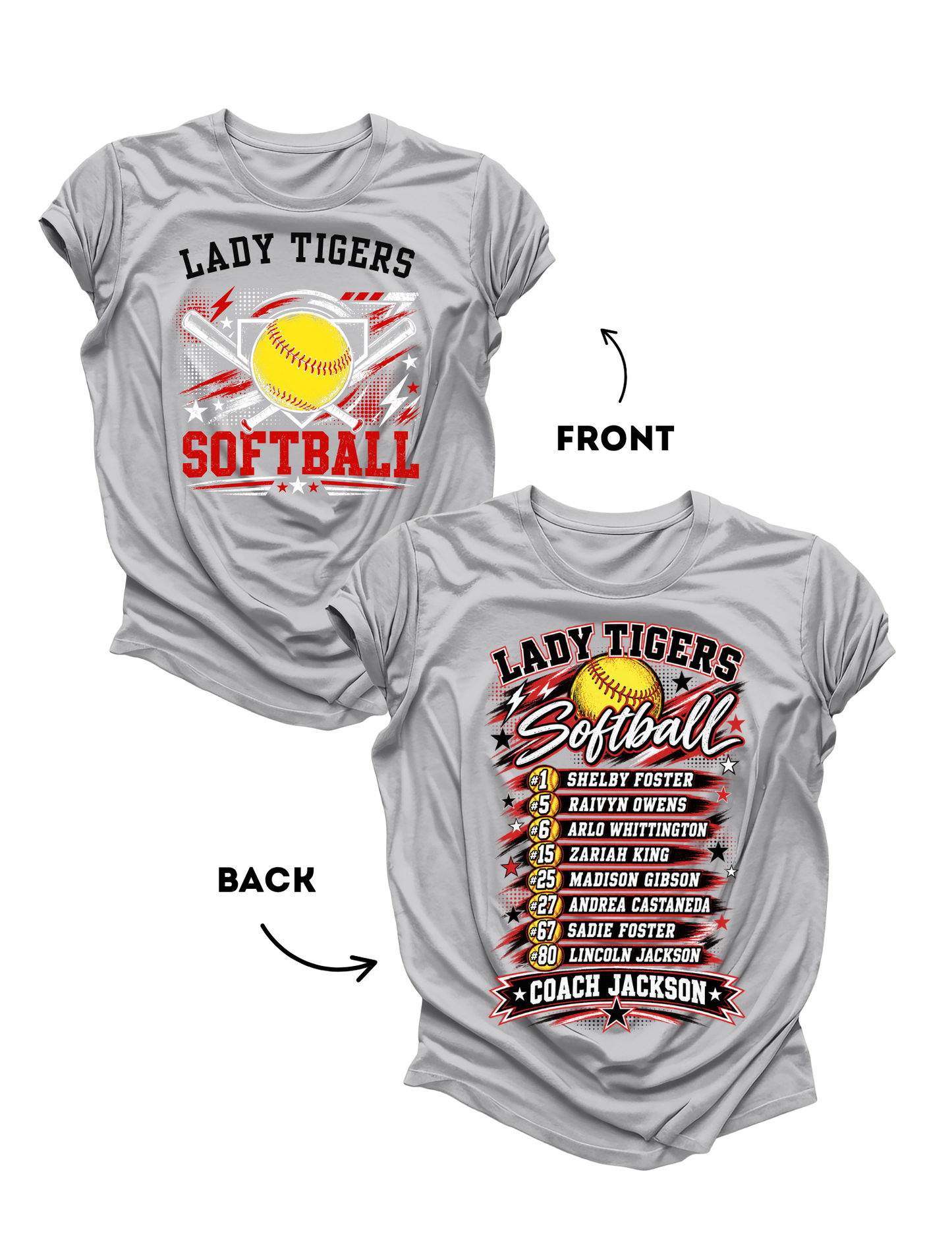 Coach Jackson Roster Tees - Fall 2026