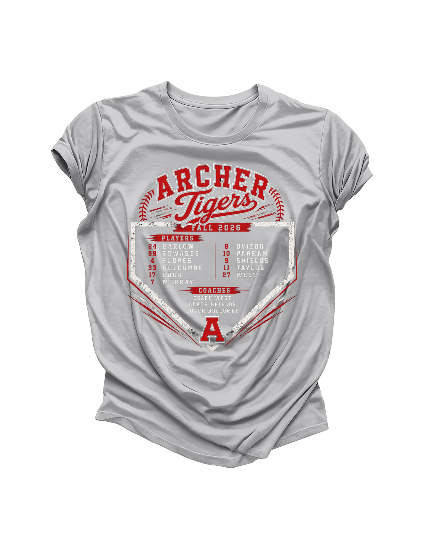 Coach West Roster Tees - Fall 2026