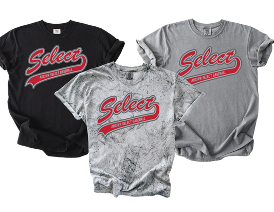 Select Swoop Comfort Colors Tee