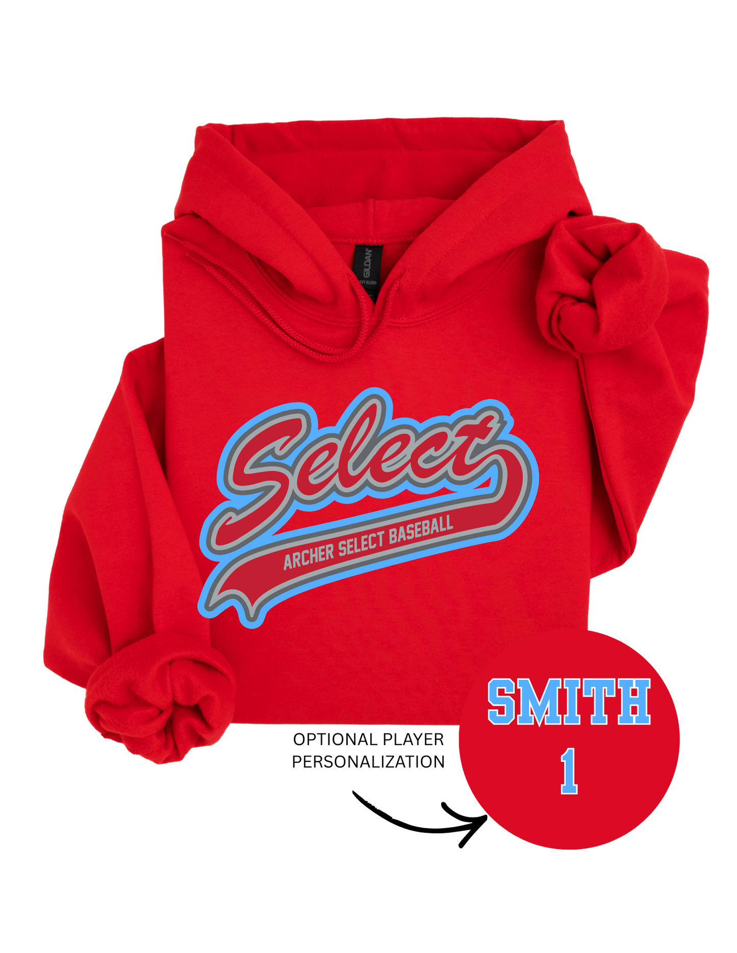 Youth/Adult Archer Select Sweatshirt/Hoodie (Customizable)
