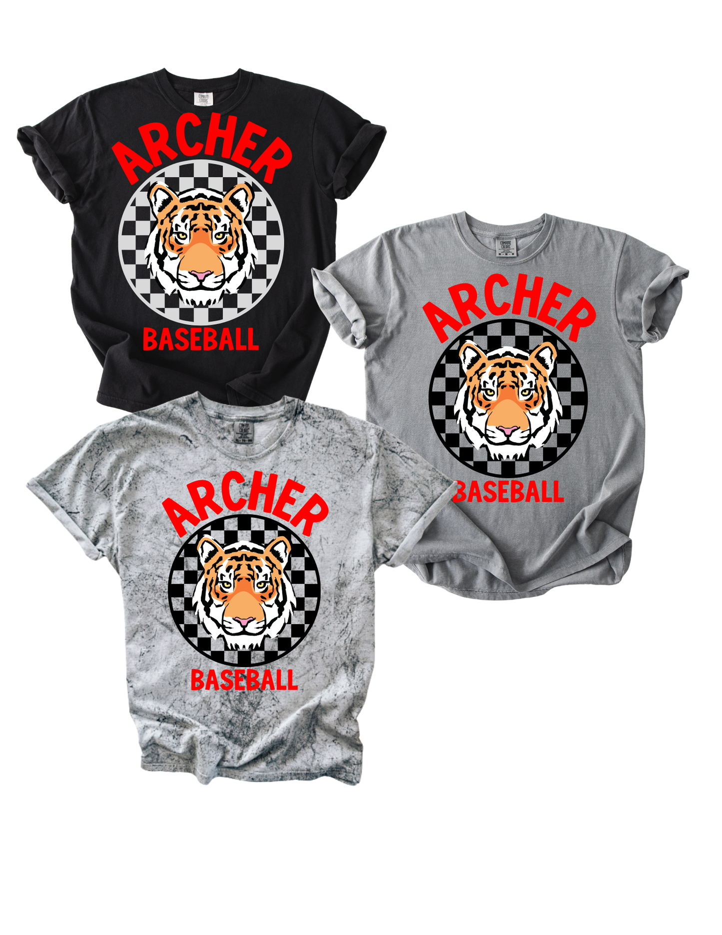 Checkered Archer Baseball