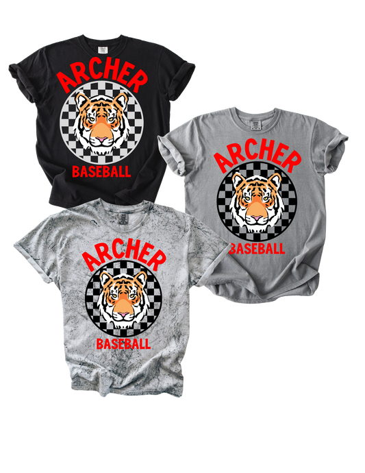 Checkered Archer Baseball