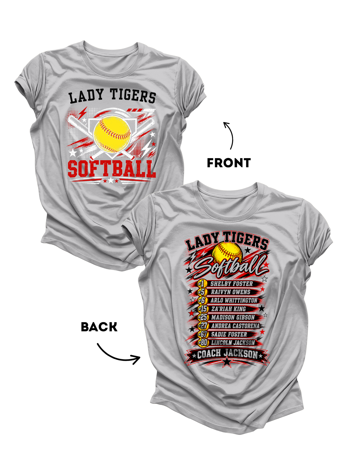 Coach Jackson Roster Tees - Fall 2026