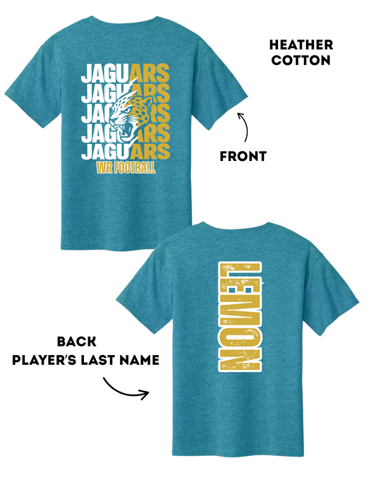 WR Jaguars Football - Heather Cotton (Personalized)