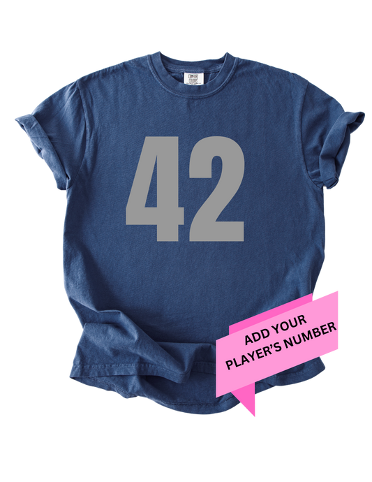 Grayson Diamond Dawgs - Navy Comfort Colors Tee (CUSTOMIZABLE)