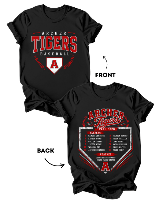 Coach Howard Roster Tees - Fall 2026