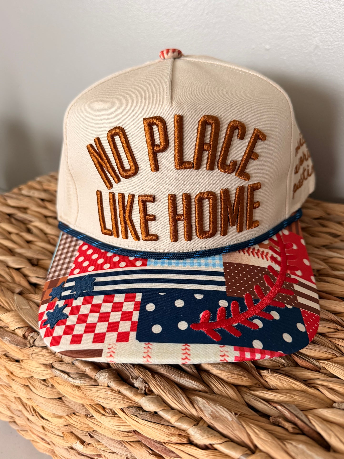 No Place Like Home - Embroidered Trucker Hat
