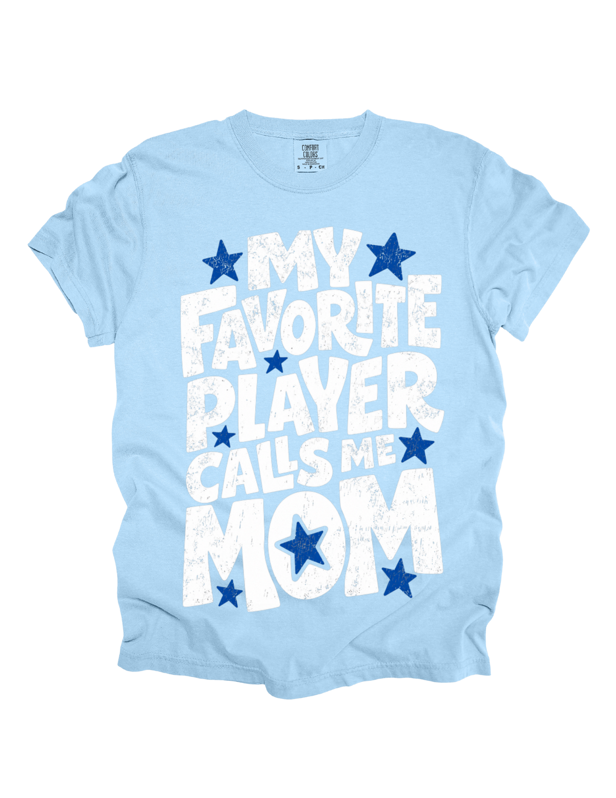 AquaSox Baseball Tee (Light Blue)
