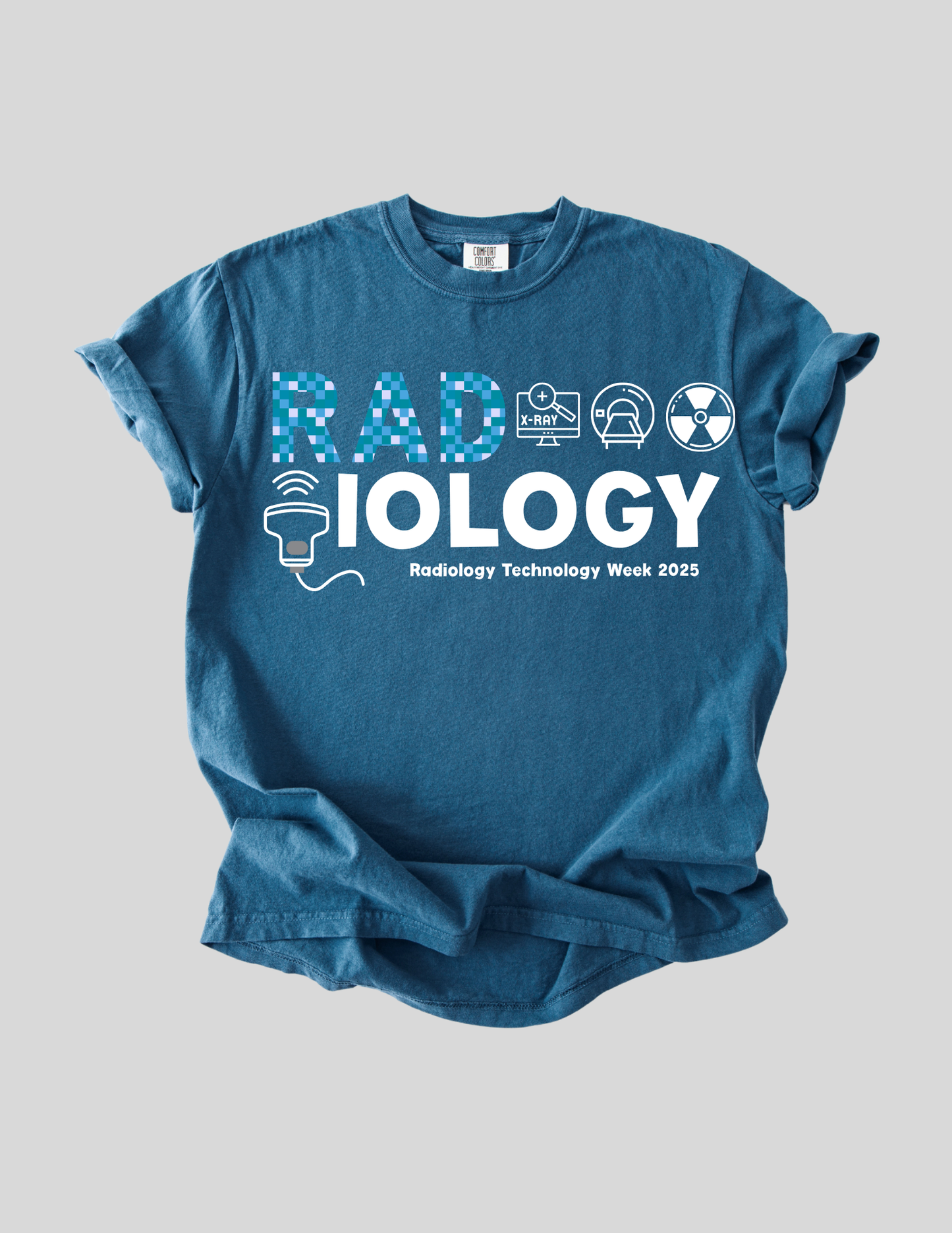 RAD Comfort Color Tee (SS/LS) - True Navy