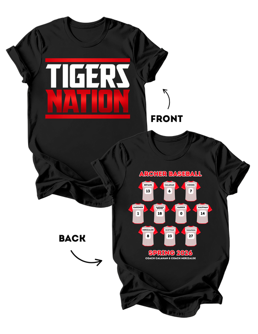 Coach Calahan Roster Tees - Spring 2026