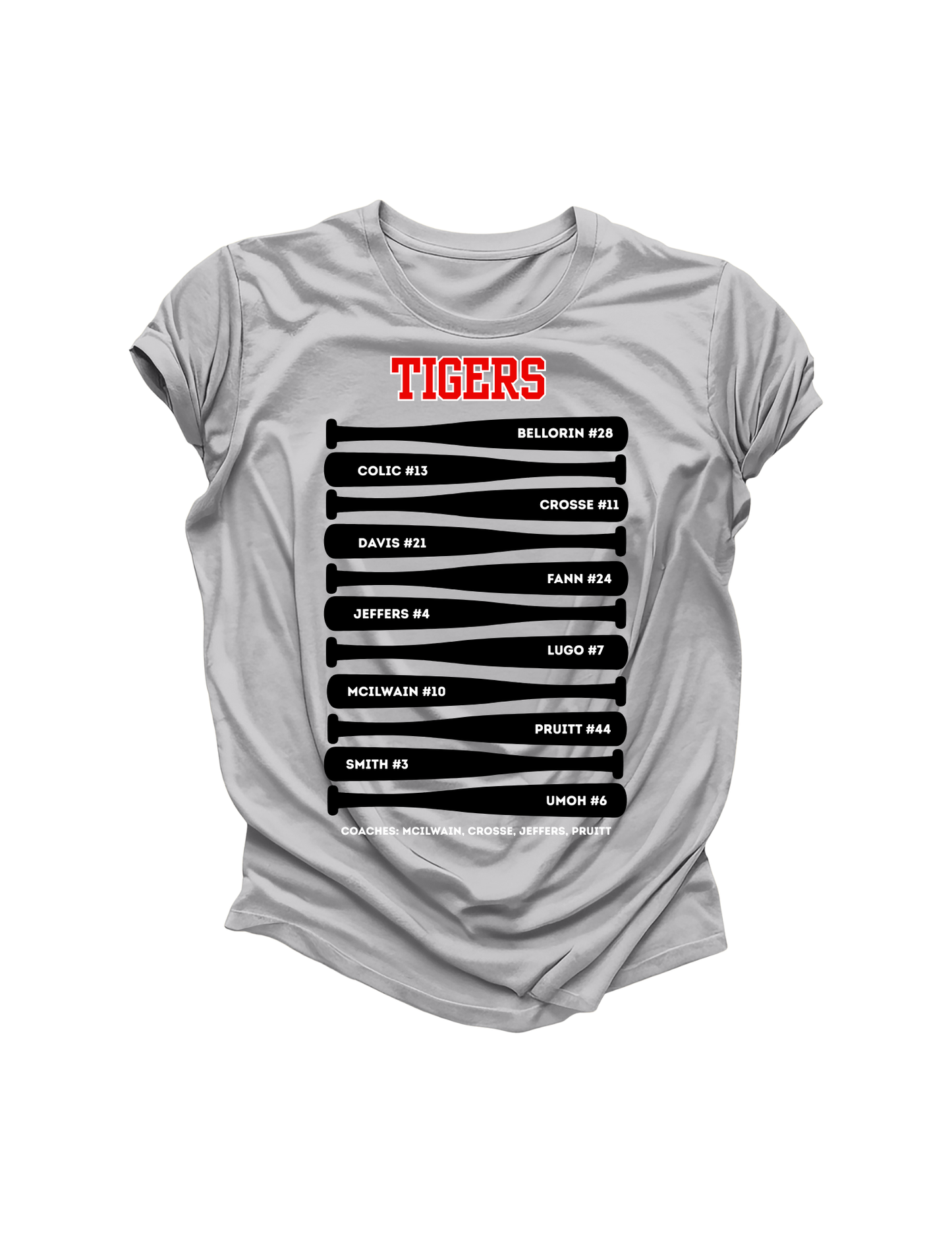 Coach McIlwain Roster Tees - Spring 2026
